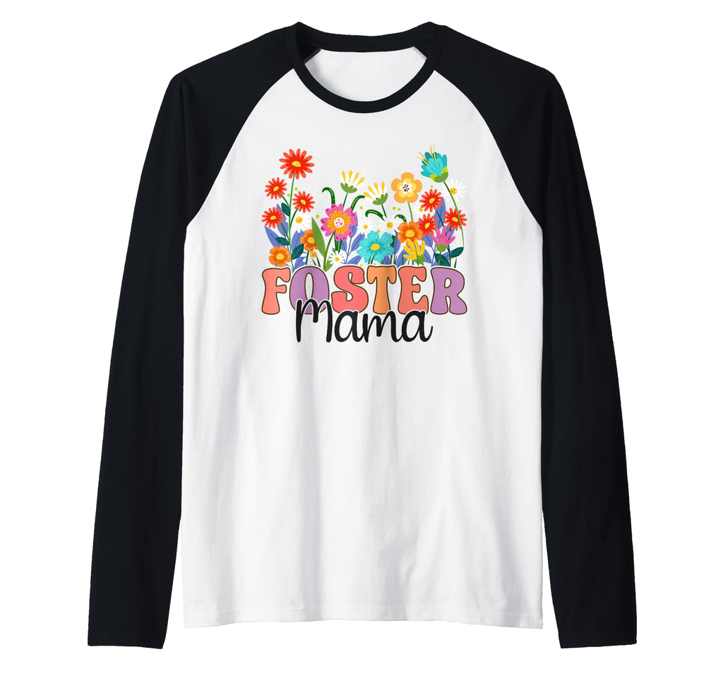 Foster Mama Mother Mom Floral Sweatshirt - Graphic Print for Adults - T-Shirt, Sweatshirt, Hoodie