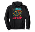 Raised Old School Hip Hop Hiphop Hoodie - Minimalist Print for Adults - T-Shirt, Sweatshirt, Hoodie