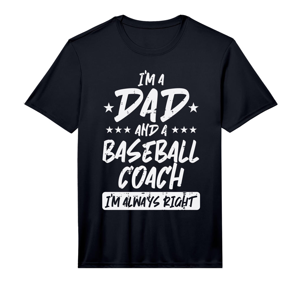 Mens Im Dad Baseball Coach Funny T-Shirt - Unique Graphic Men Women - T-Shirt, Sweatshirt, Hoodie