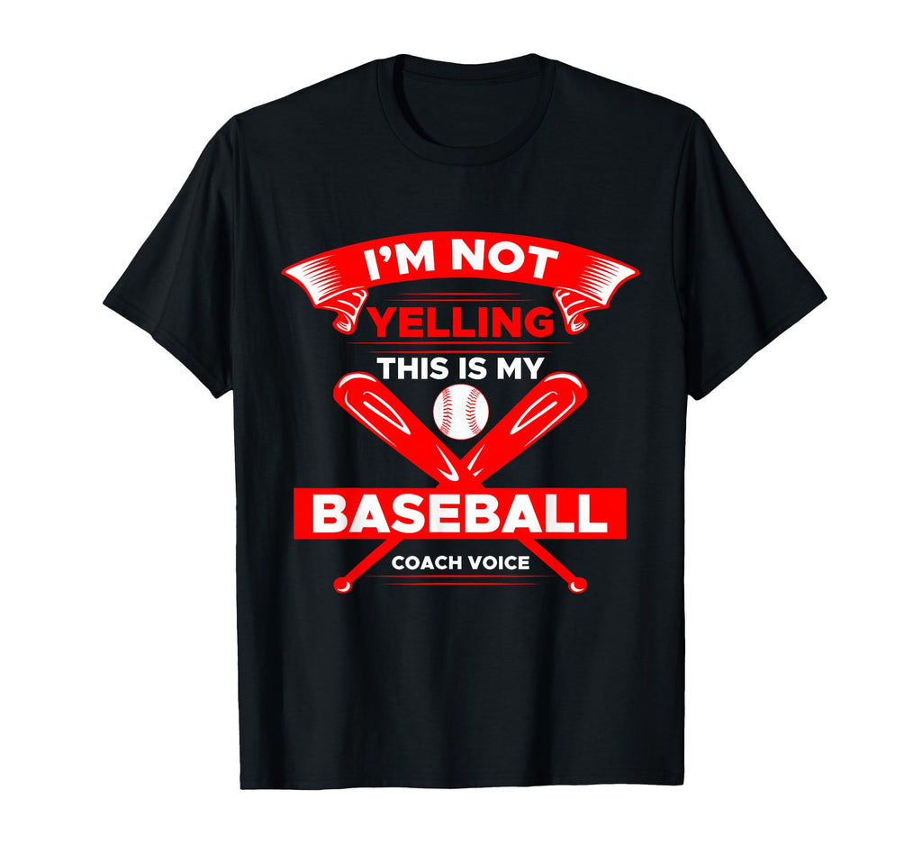 Baseball Coaching Voice Gift I T-Shirt - Trendy Graphic for Adults - T-Shirt, Sweatshirt, Hoodie