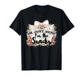 Mom Im Just Here Snacks Baseball T-Shirt - Custom Art Print Men Women - T-Shirt, Sweatshirt, Hoodie