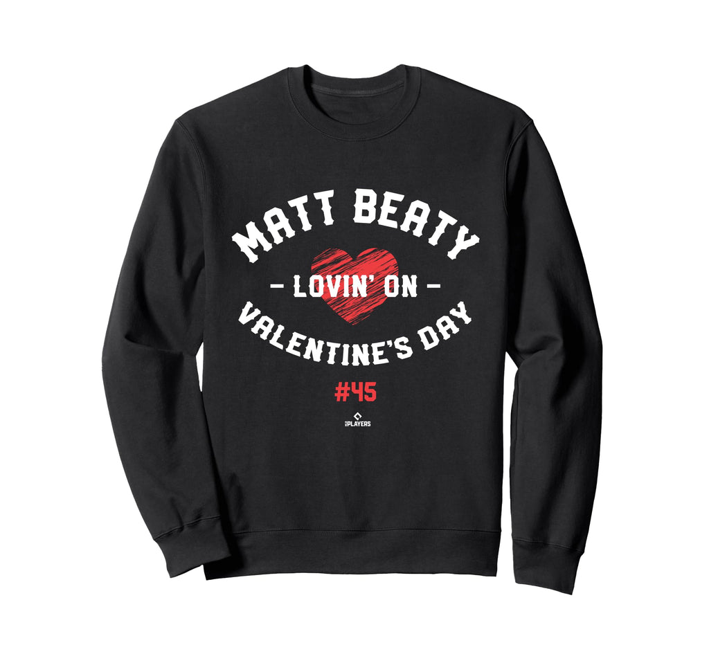 Matt Beaty Lovin Valentines Sweatshirt - Casual Everyday Wear for Adults - T-Shirt, Sweatshirt, Hoodie