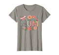 Boho Floral Mum Happy Mothers Day Mum Life T-Shirt - Unique Graphic Unisex - T-Shirt, Sweatshirt, Hoodie