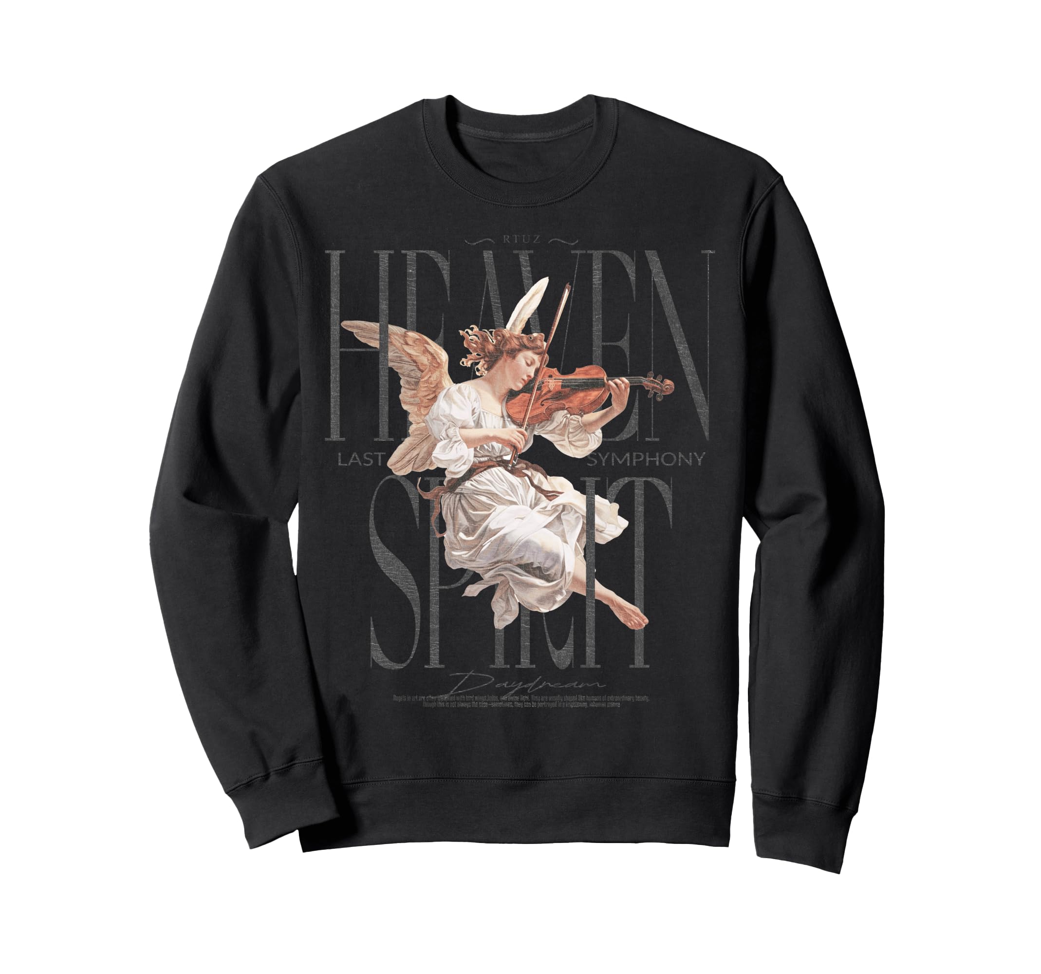 Aesthetic Streetwear Angel Sweatshirt - Aesthetic Graphic Unisex - T-Shirt, Sweatshirt, Hoodie