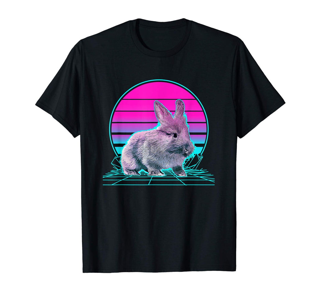 Sunset Lionhead Rabbit T-Shirt - Minimalist Print Unisex - T-Shirt, Sweatshirt, Hoodie