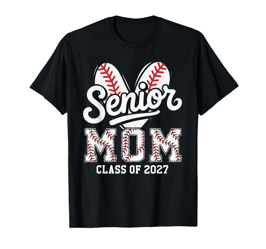 Senior Baseball Mom Class 2027 Final T-Shirt - Graphic Print Men Women - T-Shirt, Sweatshirt, Hoodie