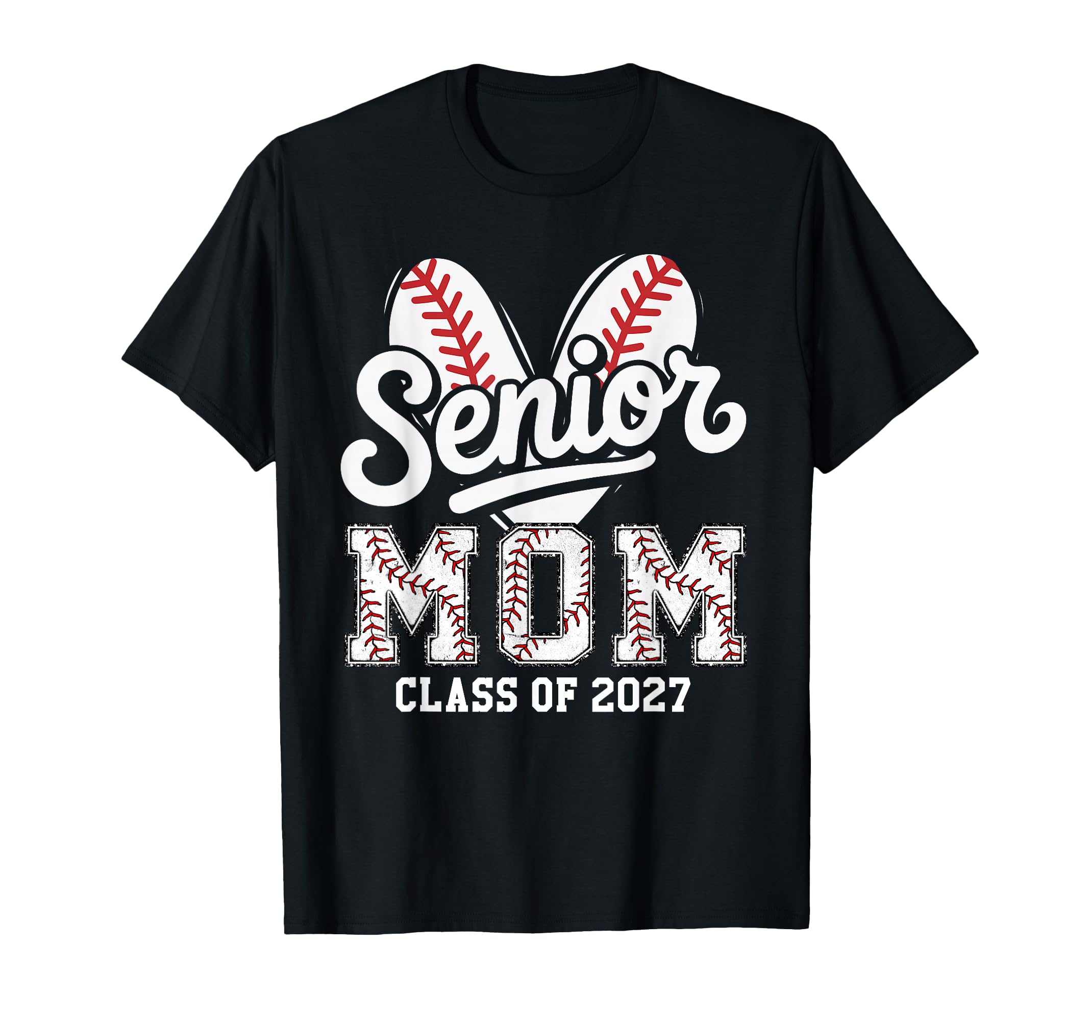 Senior Baseball Mom Class 2027 Final T-Shirt - Graphic Print Men Women - T-Shirt, Sweatshirt, Hoodie