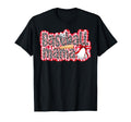 Baseball Mama Coquette Bow Checkered T-Shirt - Custom Art Print Unisex - T-Shirt, Sweatshirt, Hoodie