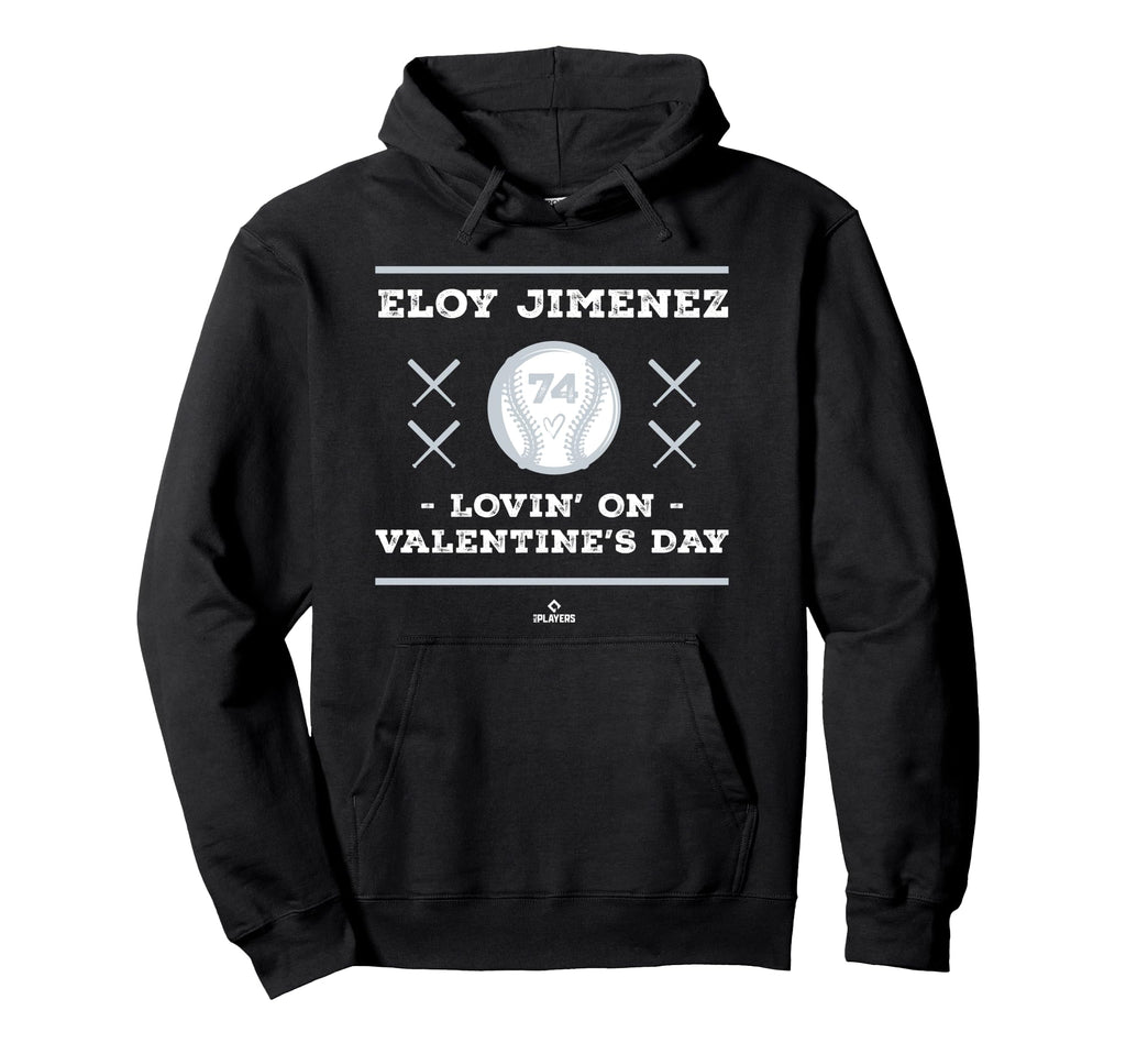 Eloy Jimenez Lovin Valentines Day Chicago Hoodie - Graphic Print Unisex - T-Shirt, Sweatshirt, Hoodie