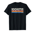 70S 80S Rochester Ny T-Shirt - Minimalist Print for Adults - T-Shirt, Sweatshirt, Hoodie