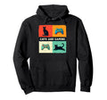 Games Gamer Cats And Gaming Cat Video Game Hoodie - Trendy Graphic Unisex - T-Shirt, Sweatshirt, Hoodie
