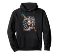 Home Home Runs Usa American Baseball Hoodie - Custom Art Print Men Women - T-Shirt, Sweatshirt, Hoodie