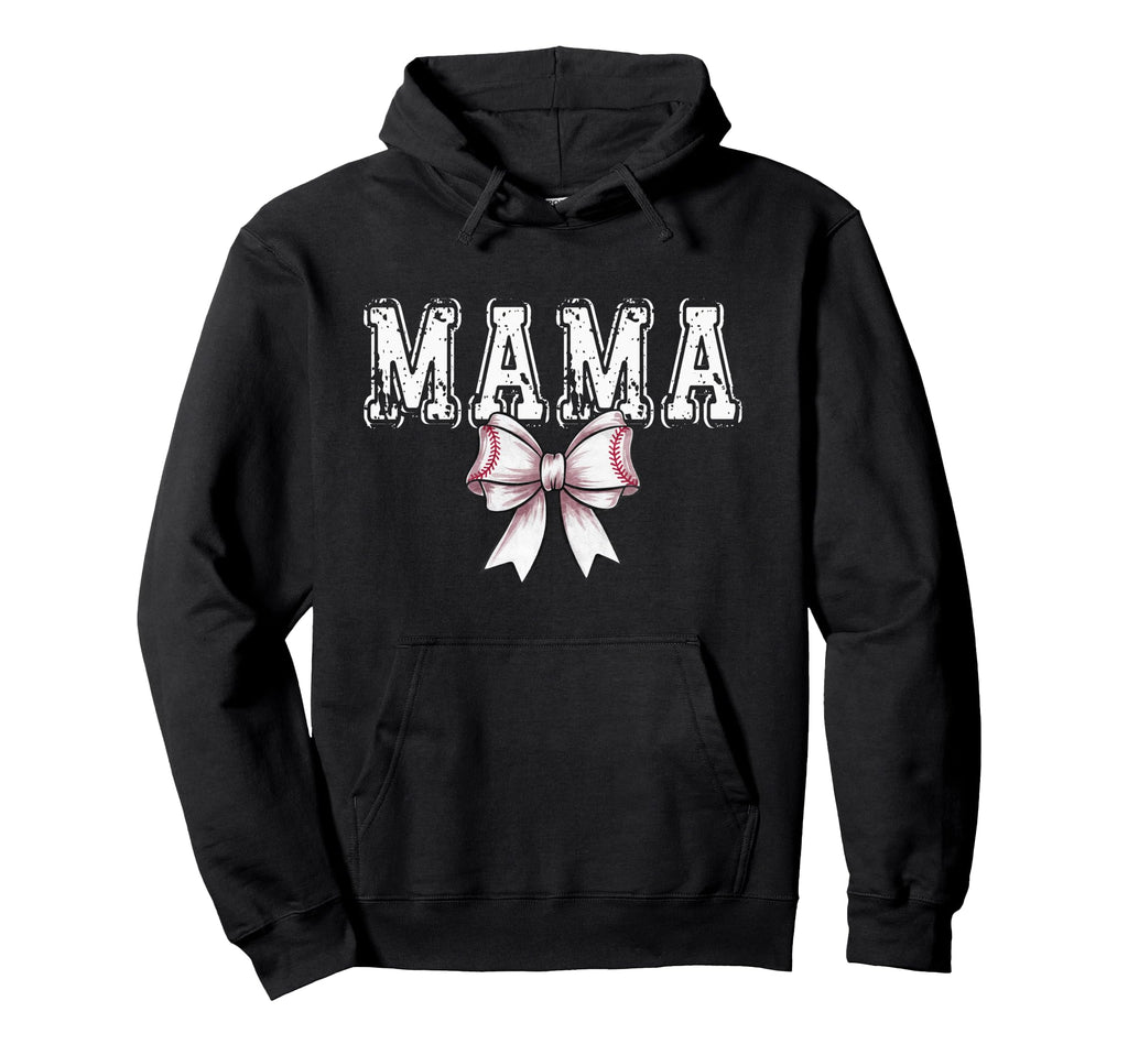 Coquette Baseball Mama Spirit Hoodie - Trendy Graphic Men Women - T-Shirt, Sweatshirt, Hoodie