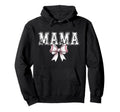 Coquette Baseball Mama Spirit Hoodie - Trendy Graphic Men Women - T-Shirt, Sweatshirt, Hoodie