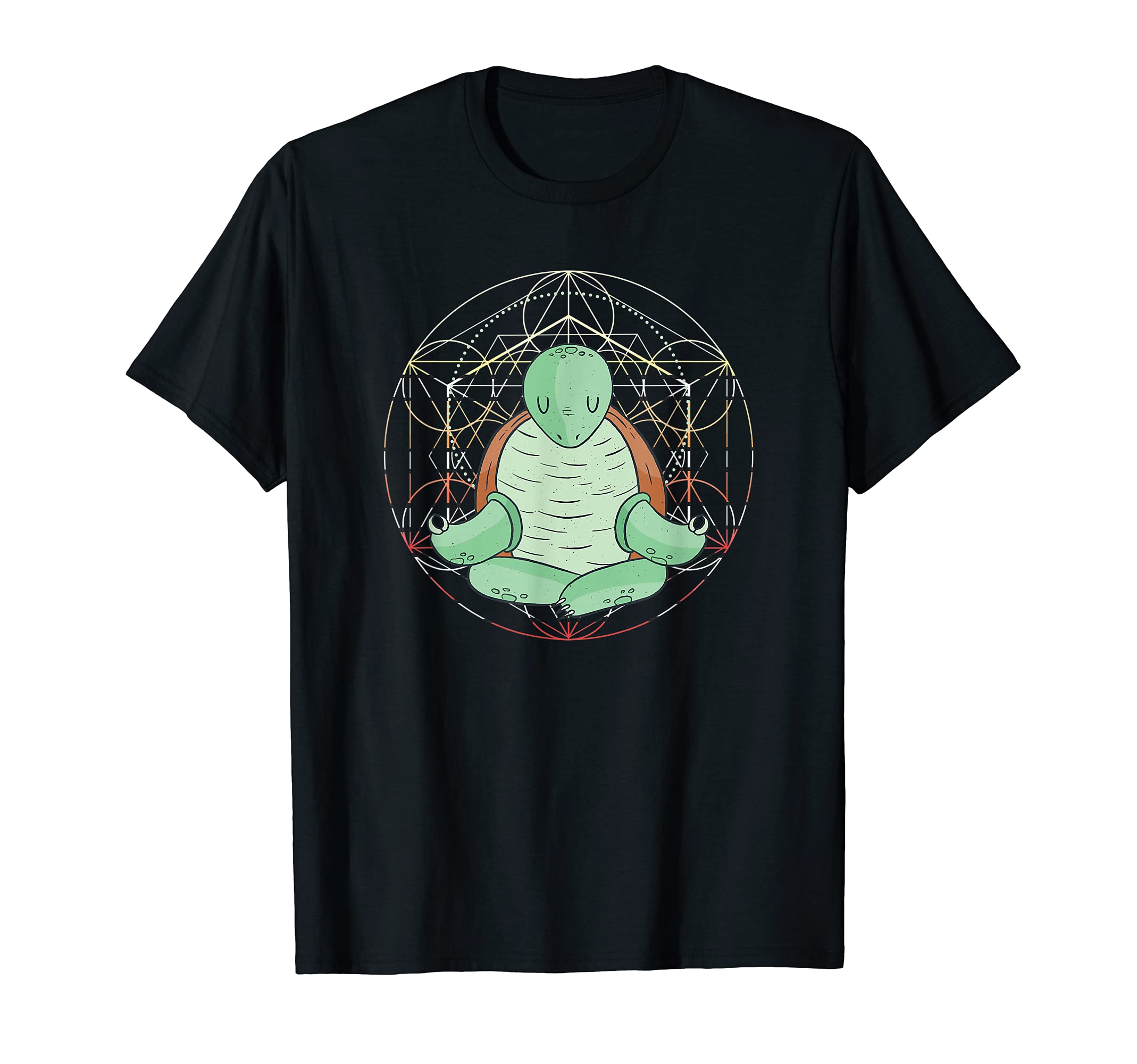 Mens Turtle Yoga I Meditation T-Shirt - Casual Everyday Wear for Adults - T-Shirt, Sweatshirt, Hoodie