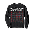 Funny Baseball Mom Alphabet T-Shirt - Trendy Graphic Men Women - T-Shirt, Sweatshirt, Hoodie