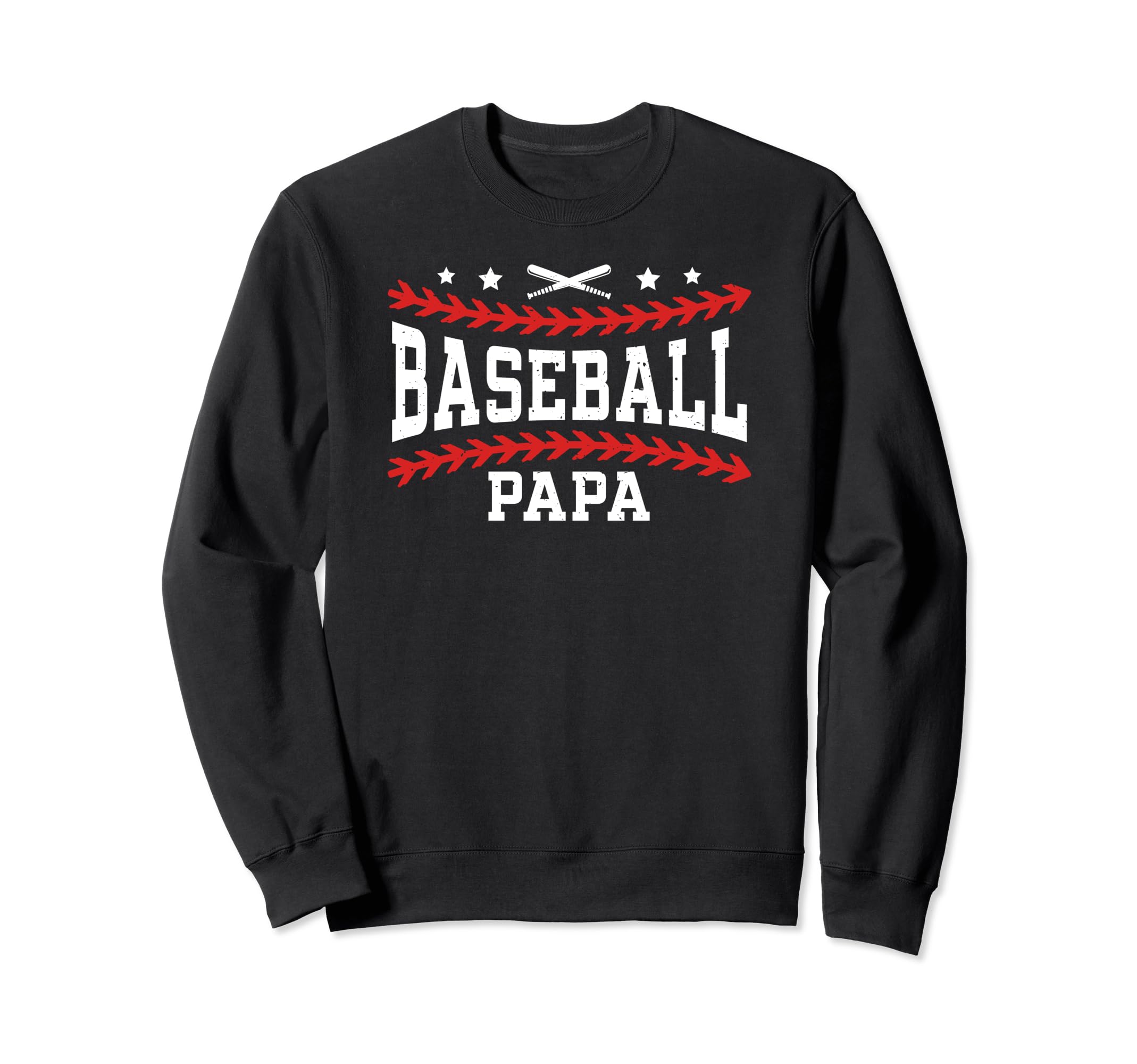 Baseball Papa Grandpa Proud Papa Sweatshirt - Novelty Apparel Unisex - T-Shirt, Sweatshirt, Hoodie