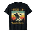 Cowboy Boots Hat Raised 90S Country T-Shirt - Trendy Graphic Men Women - T-Shirt, Sweatshirt, Hoodie