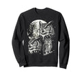 Owl 90S Aesthetic Y2K Owl Bird Sweatshirt - Fun Novelty Design Men Women - T-Shirt, Sweatshirt, Hoodie