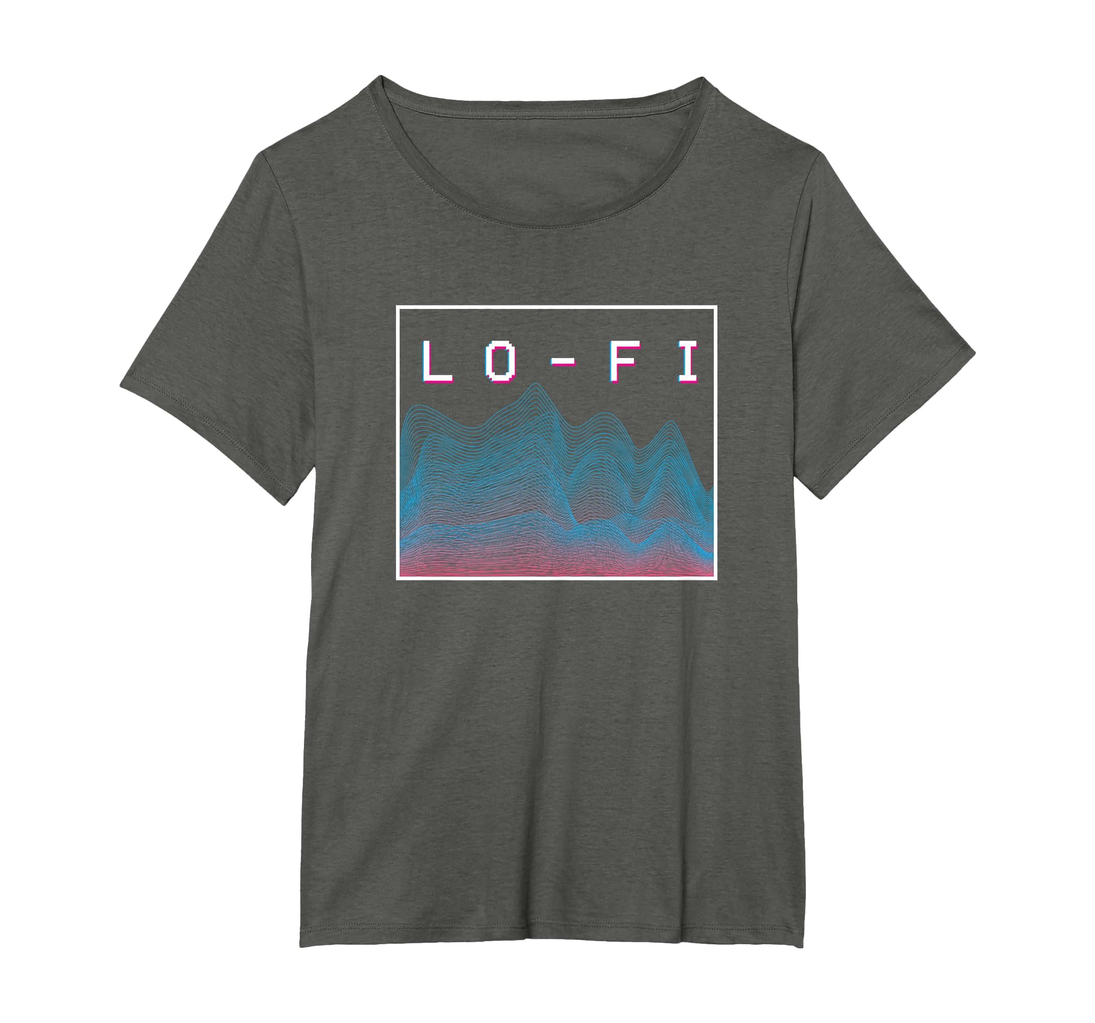 Lo Fi Hip Hop Soundwave Vaporwave T-Shirt - Trendy Graphic for Adults - T-Shirt, Sweatshirt, Hoodie