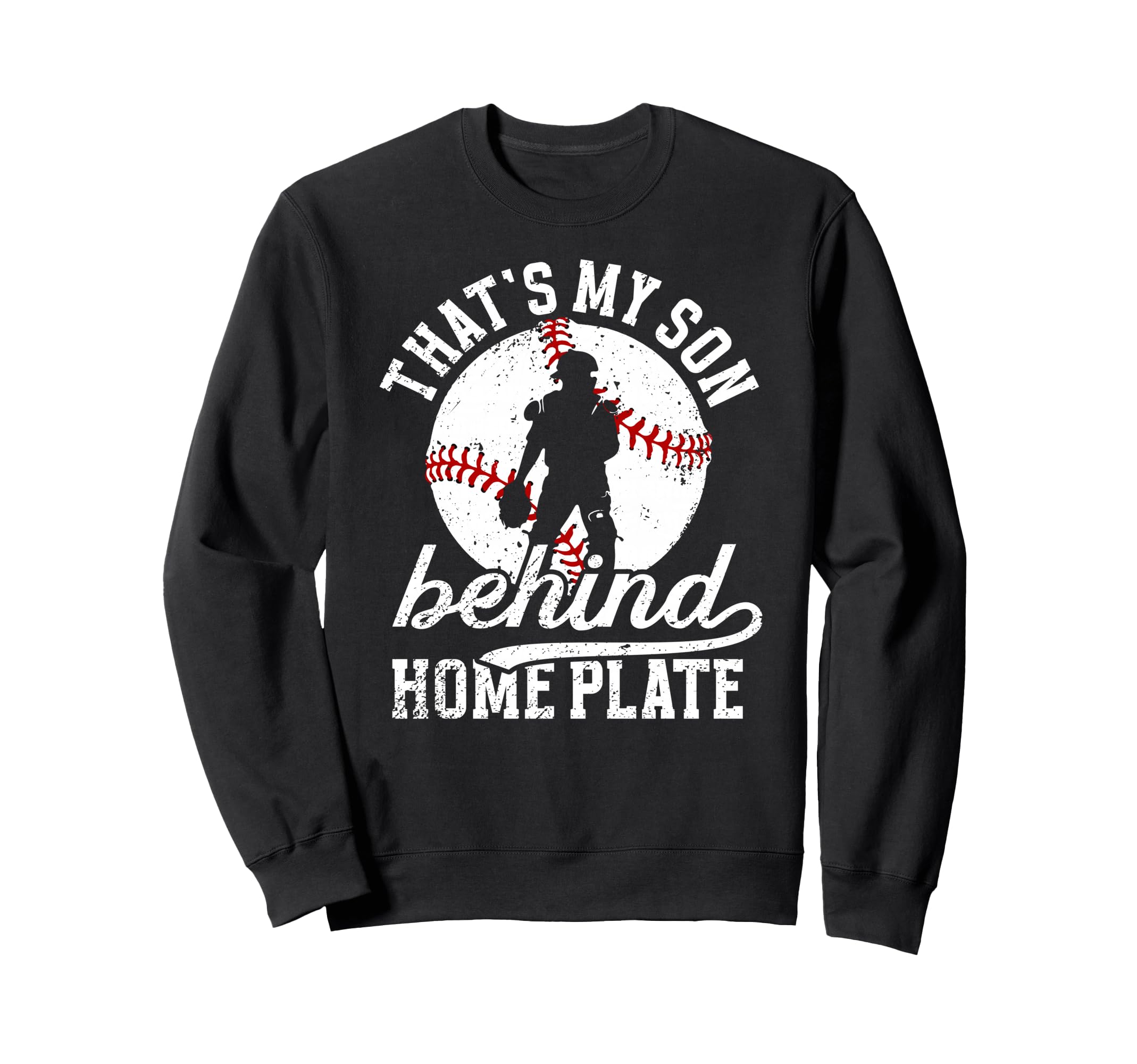 Thats My Son Baseball Catcher Mom Sweatshirt - Aesthetic Graphic Unisex - T-Shirt, Sweatshirt, Hoodie