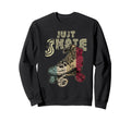 Just Skate Roller Skating Sweatshirt - Custom Art Print Men Women - T-Shirt, Sweatshirt, Hoodie