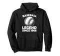 Birthday Baseballer Team Sport Player Hoodie - Trendy Graphic for Adults - T-Shirt, Sweatshirt, Hoodie
