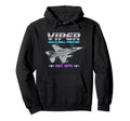 Viper Jet Fighter Y2K Aesthetic Hoodie - Unique Graphic for Adults - T-Shirt, Sweatshirt, Hoodie