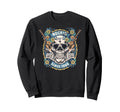 Rockin Since 1990 Skull Birthday Sweatshirt - Trendy Graphic for Adults - T-Shirt, Sweatshirt, Hoodie