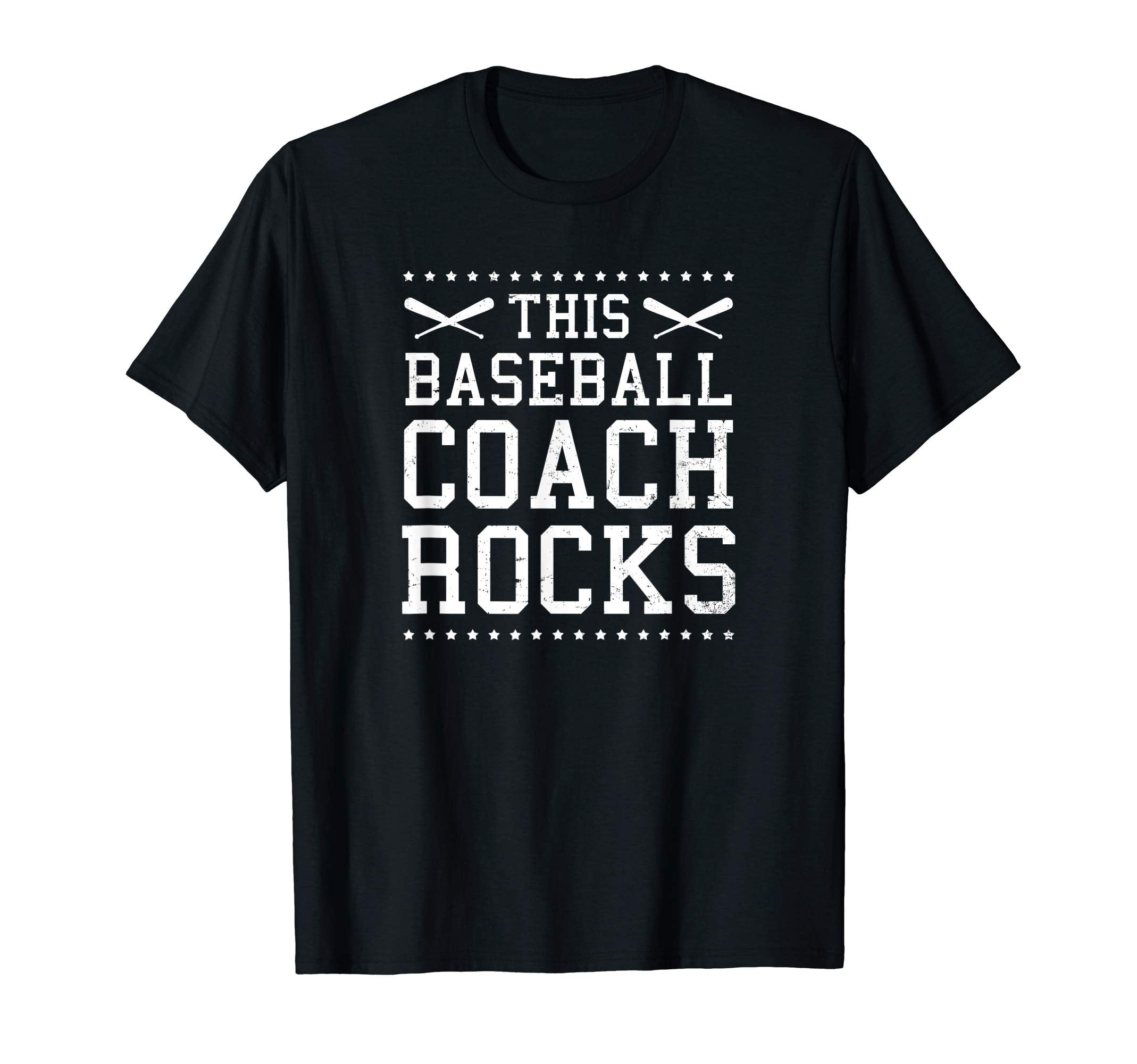 Baseball Coach This Coach Rocks Gift T-Shirt - Aesthetic Graphic Unisex - T-Shirt, Sweatshirt, Hoodie