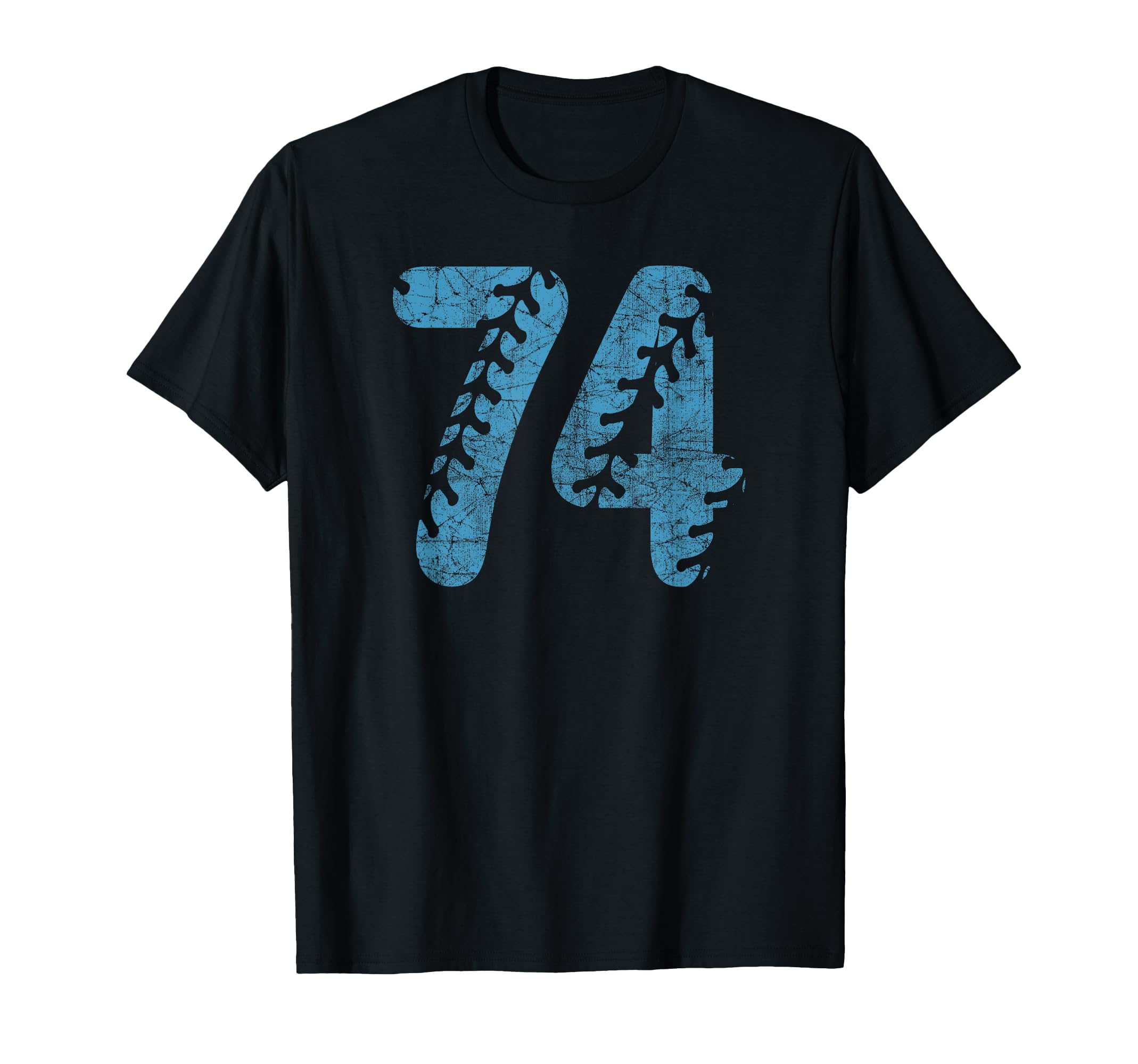 Baseball Softball Mom 74 Number T-Shirt - Graphic Print Men Women - T-Shirt, Sweatshirt, Hoodie