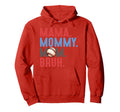 Mama Mommy Mom Bruh Baseball Mothers Hoodie - Aesthetic Graphic for Adults - T-Shirt, Sweatshirt, Hoodie