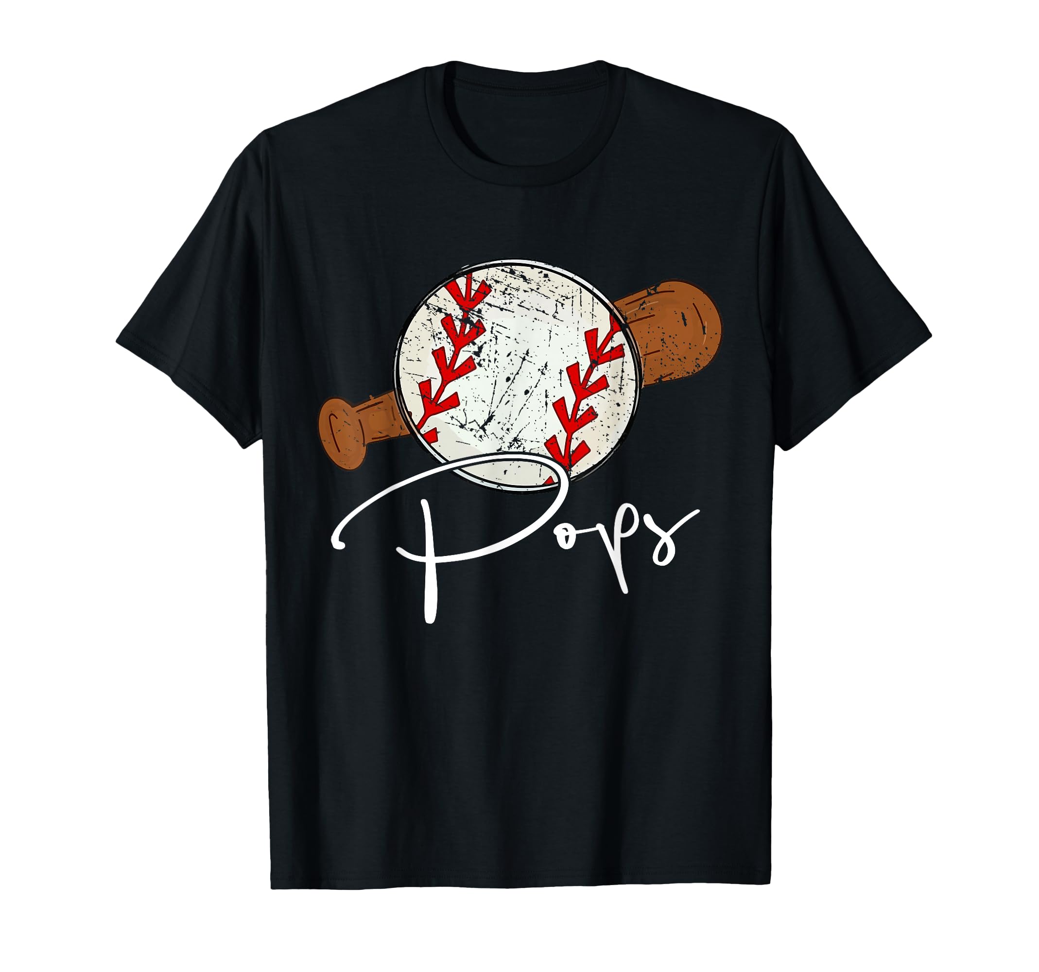 Pops Baseball Pops T-Shirt - Fun Novelty Design for Adults - T-Shirt, Sweatshirt, Hoodie