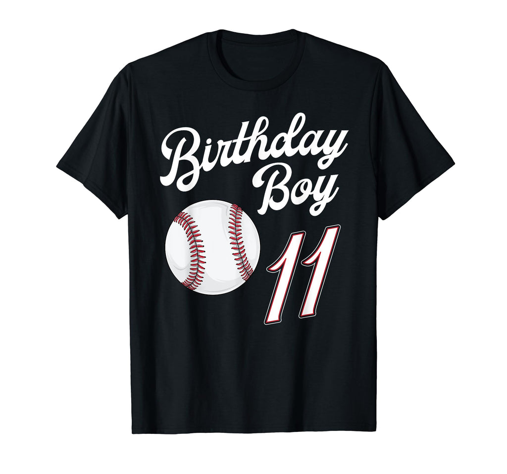 11 Years Old Baseball Themed 11Th T-Shirt - Graphic Print for Adults - T-Shirt, Sweatshirt, Hoodie