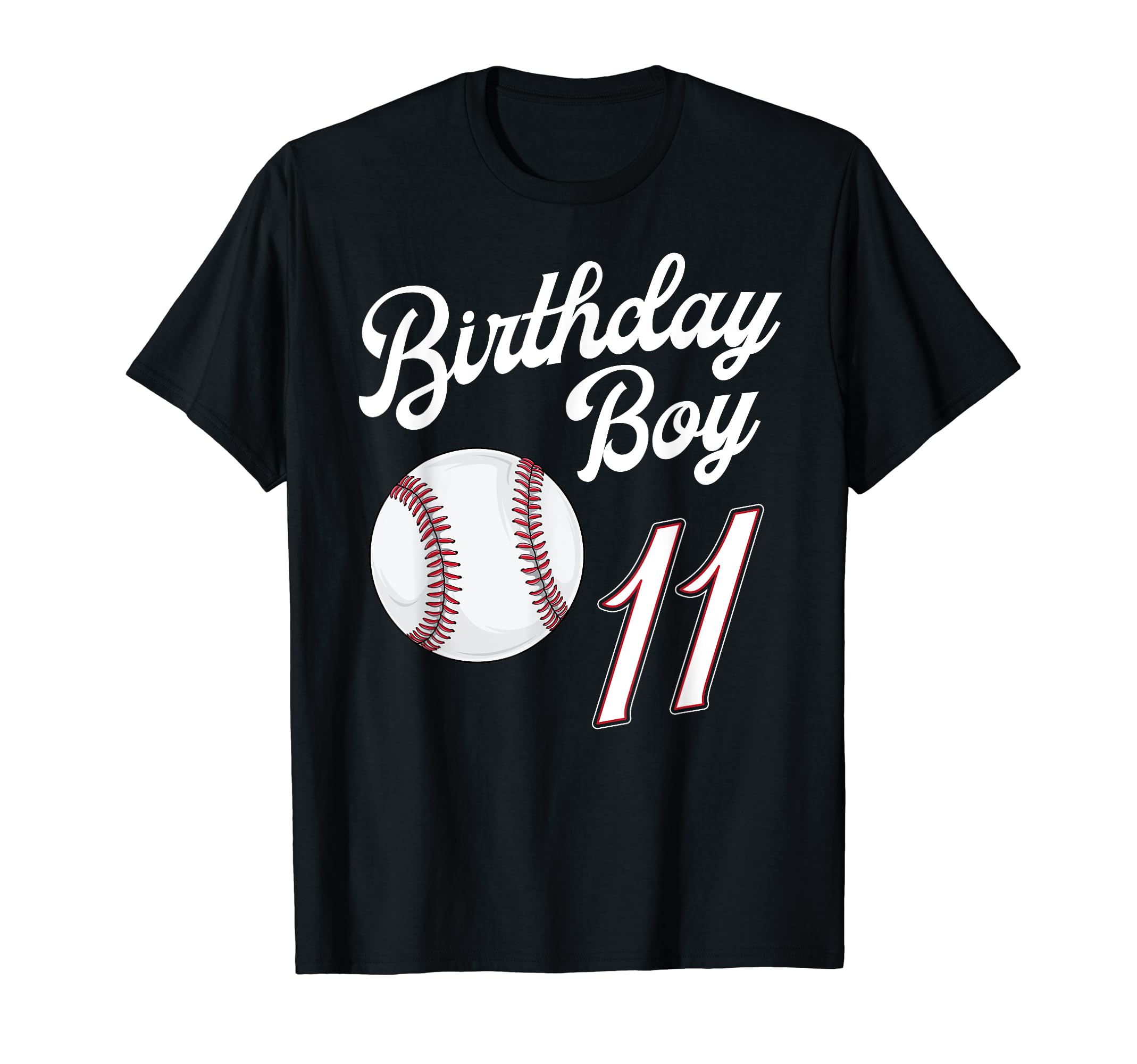 11 Years Old Baseball Themed 11Th T-Shirt - Graphic Print for Adults - T-Shirt, Sweatshirt, Hoodie