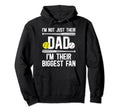 Their Biggest Fan Baseball Softball Hoodie - Custom Art Print for Adults - T-Shirt, Sweatshirt, Hoodie