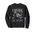 Butterfly Ufo Y2K Grunge Aesthetic Sweatshirt - Novelty Apparel Unisex - T-Shirt, Sweatshirt, Hoodie