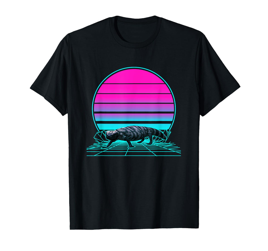 Sunset Gila Monster T-Shirt - Unique Graphic Men Women - T-Shirt, Sweatshirt, Hoodie