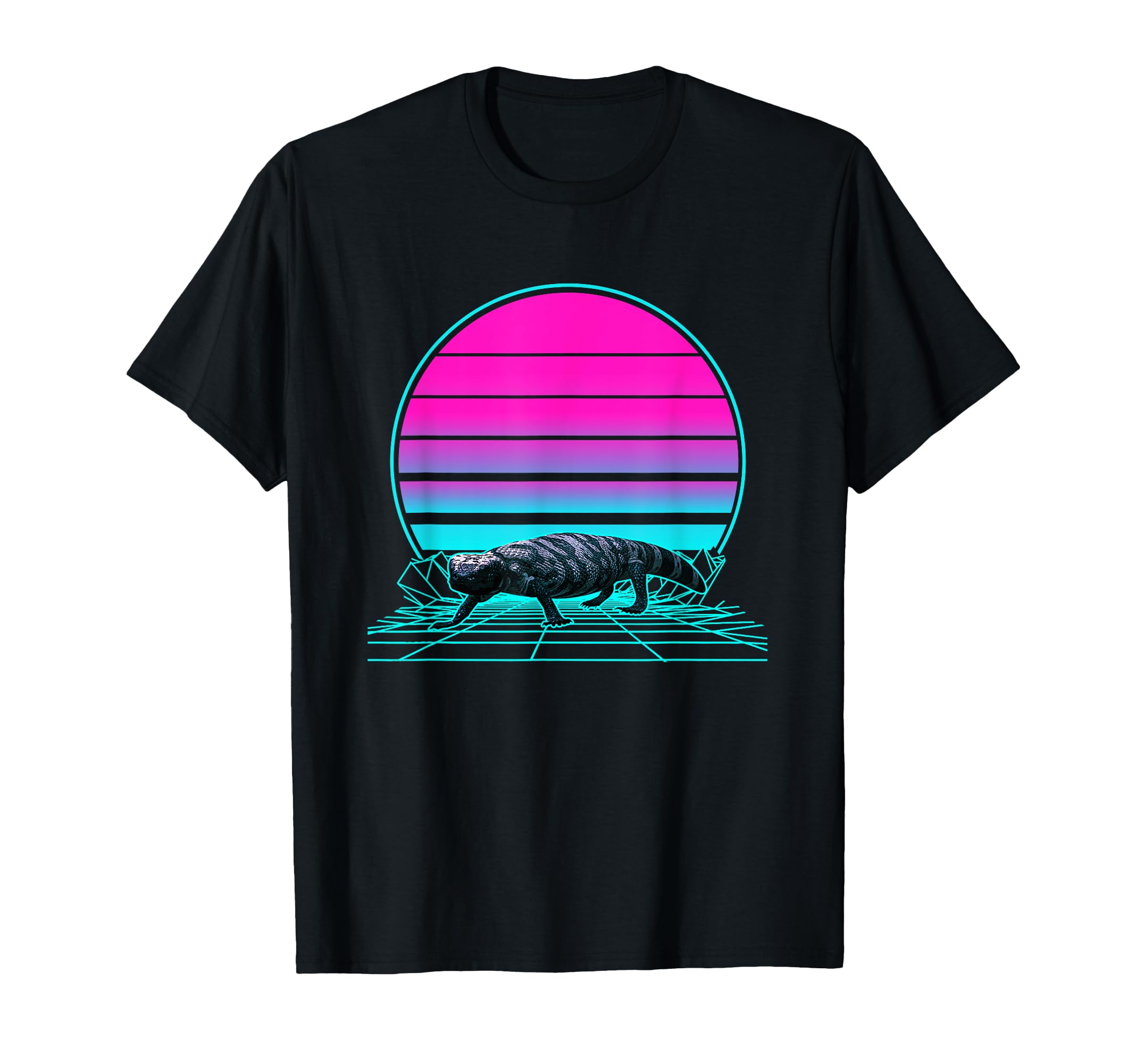 Sunset Gila Monster T-Shirt - Unique Graphic Men Women - T-Shirt, Sweatshirt, Hoodie
