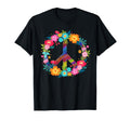 Peace Love Hippie 60S 70S T-Shirt - Novelty Apparel Men Women - T-Shirt, Sweatshirt, Hoodie