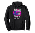Wheels Under My Feet Roller Skate Hoodie - Graphic Print Men Women - T-Shirt, Sweatshirt, Hoodie