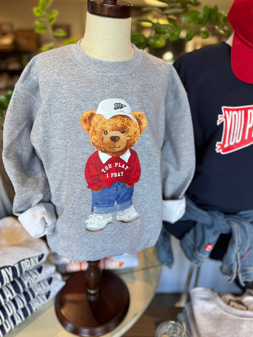 Bear Gameday Youth Team Spirit - Adult & Kids T-Shirts, Sweatshirts & Hoodies apparel design preview 1