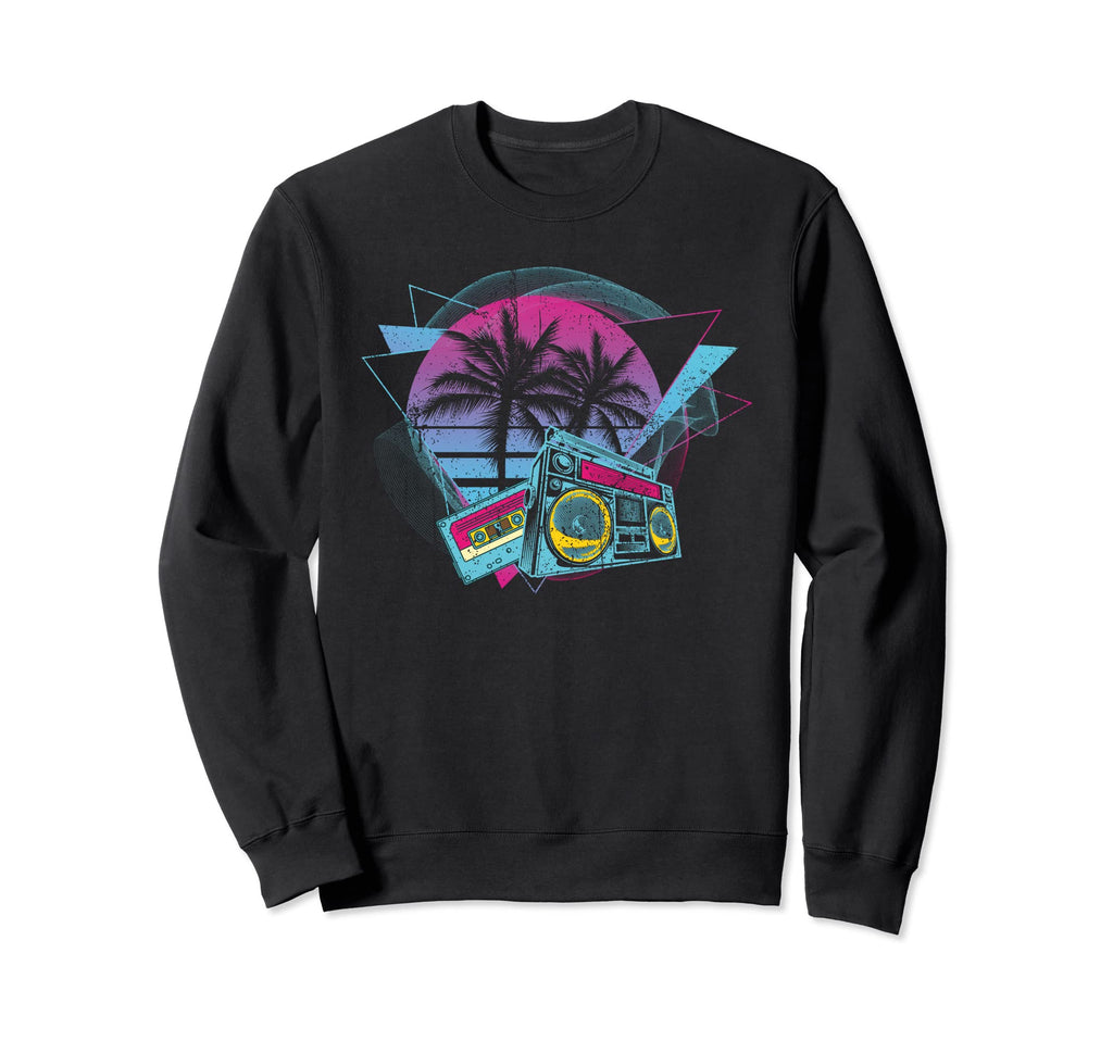 80S Art Vaporwave Aesthetic Tape Sweatshirt - Minimalist Print Unisex - T-Shirt, Sweatshirt, Hoodie