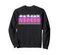 Palm Trees 80S 90S Vaporwave Sweatshirt - Novelty Apparel for Adults - T-Shirt, Sweatshirt, Hoodie