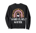 Hairy Flaps Matter Boho Leopard Sweatshirt - Fun Novelty Design for Adults - T-Shirt, Sweatshirt, Hoodie