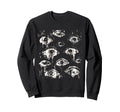 Eyes Eyeballs Weird Goth Grunge Alt Sweatshirt - Custom Art Print Unisex - T-Shirt, Sweatshirt, Hoodie