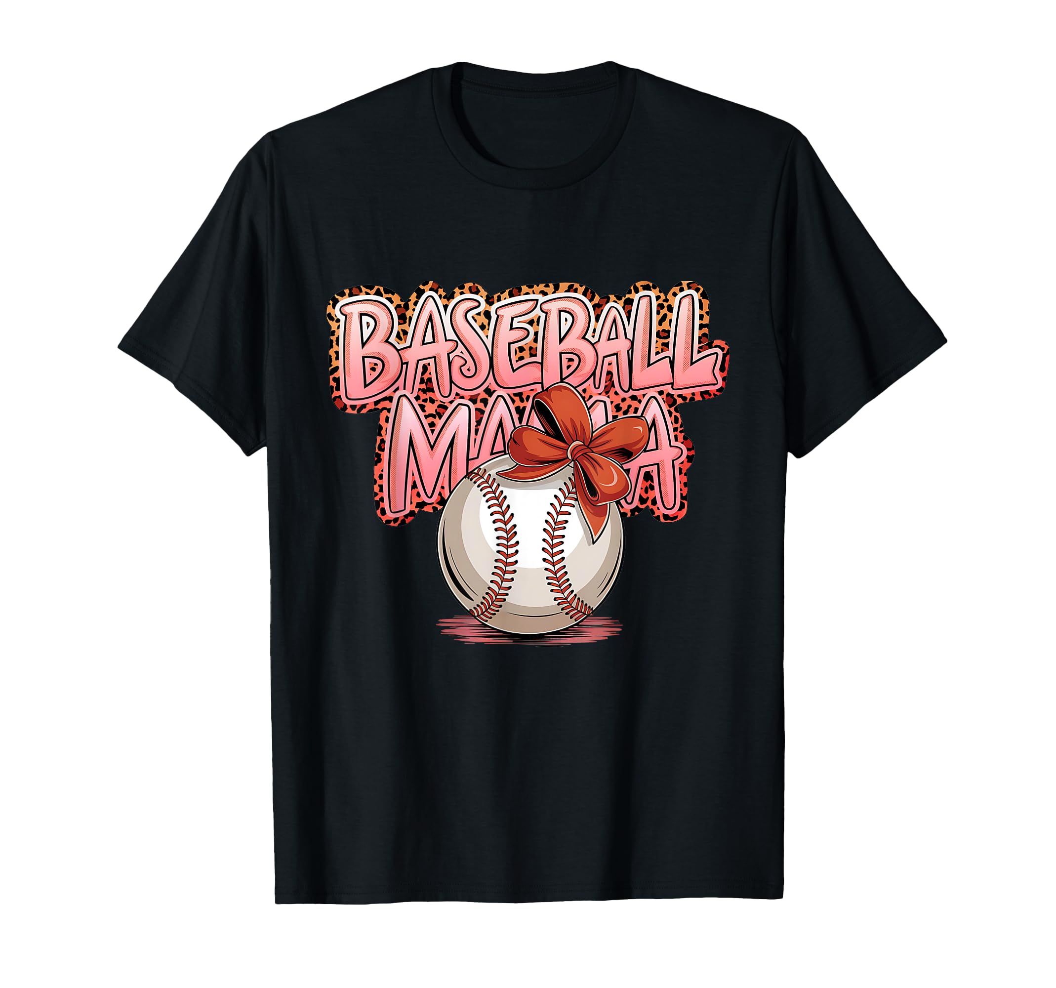 Coquette American Baseball Mom Mama T-Shirt - Graphic Print for Adults - T-Shirt, Sweatshirt, Hoodie