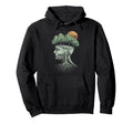 Human Tree Nature Funny Artistic Sunset Hoodie - Unique Graphic Men Women - T-Shirt, Sweatshirt, Hoodie
