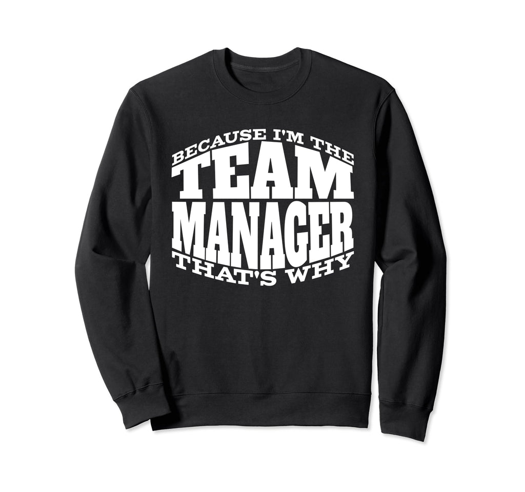 Funny Baseball Mom Team Manager Sweatshirt - Minimalist Print for Adults - T-Shirt, Sweatshirt, Hoodie