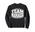 Funny Baseball Mom Team Manager Sweatshirt - Minimalist Print for Adults - T-Shirt, Sweatshirt, Hoodie